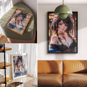 Poster na stenu Rozprávková ilustrácia