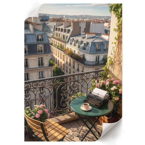 Retro plagát Mestský balkón