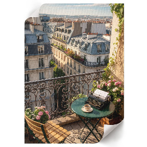 Retro plagát Mestský balkón