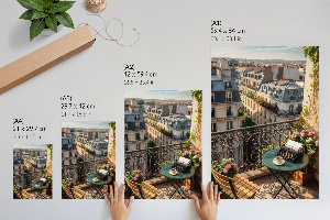 Retro plagát Mestský balkón