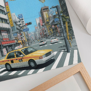 Retro plagát Ryby a mesto