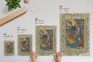 Retro plagát Kristus na vrchu