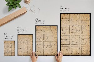 Plagát do obývačky Dvanásť profilov