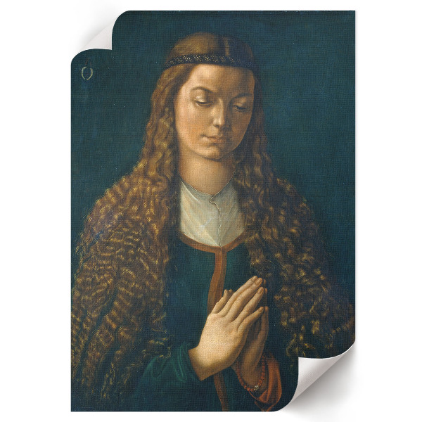 Plagát do izby Portrét mladej ženy