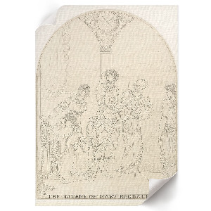 Retro plagát Litánie k Márii