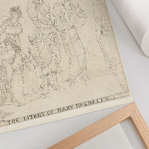 Retro plagát Litánie k Márii