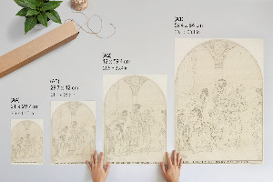 Retro plagát Litánie k Márii