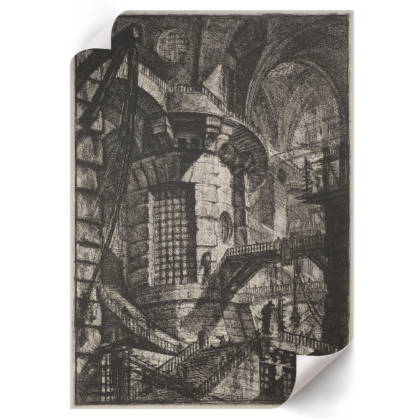 Retro plagát Okrúhla veža