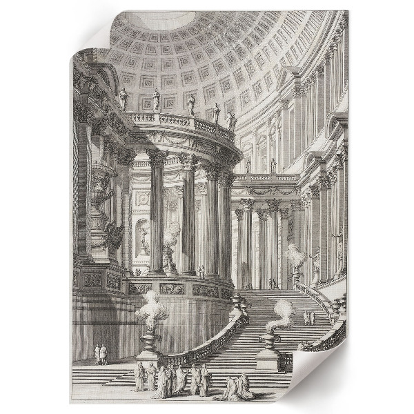 Plagát do obývačky Staroveký chrám