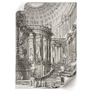 Plagát do obývačky Staroveký chrám