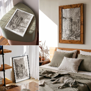 Plagát do obývačky Staroveký chrám