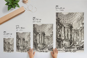 Plagát do obývačky Staroveký chrám