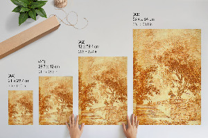 Plagát do izby Krajina so schodmi