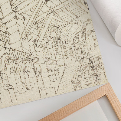 Poster na stenu Architektonické štúdie