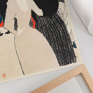 Retro plagát V Moulin Rouge