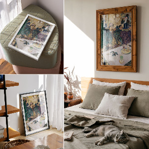 Plagát do obývačky Pán Boileau