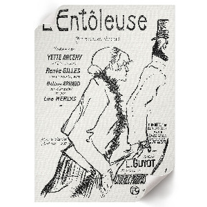 Poster na stenu Chudák tulák