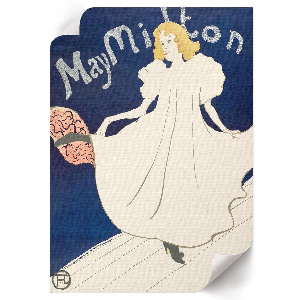 Retro plagát Máj Milton