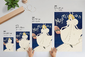 Retro plagát Máj Milton