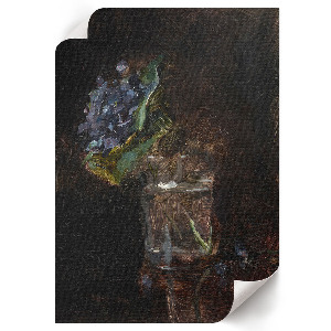 Plagát do obývačky Kytica fialiek