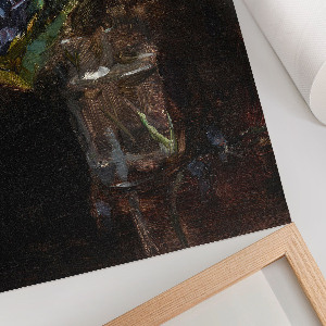 Plagát do obývačky Kytica fialiek