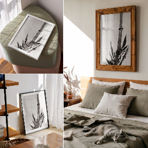 Plagát do izby Bambus