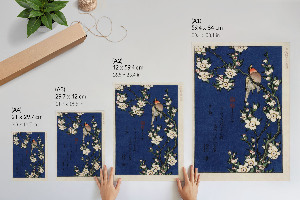 Retro plagát Robin na konári