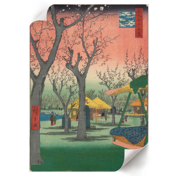 Plagát do izby Slivková záhrada