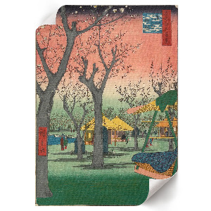 Plagát do izby Slivková záhrada