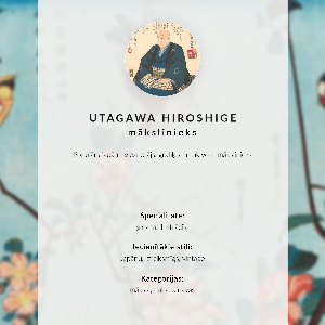 Poster na stenu Japonská žena