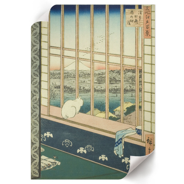 Poster na stenu Ryžové polia Asakusa