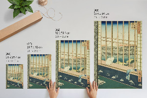 Poster na stenu Ryžové polia Asakusa