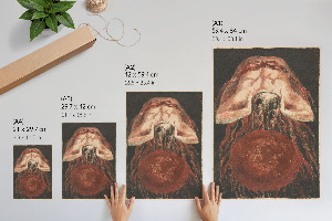 Retro plagát Kniha Urizena