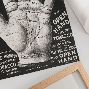 Poster na stenu Otvorená dlaň