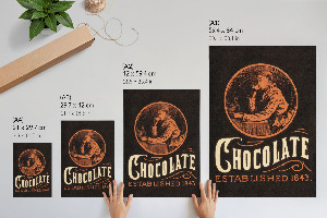 Poster na stenu Webbova čokoláda