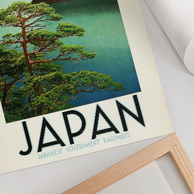 Plagát do obývačky Cesta do Japonska