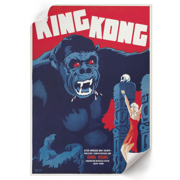 Poster na stenu King Kong