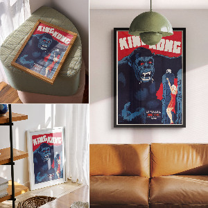 Poster na stenu King Kong