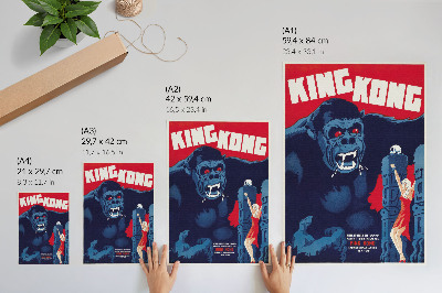 Poster na stenu King Kong