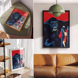Poster na stenu King Kong