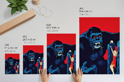 Poster na stenu King Kong