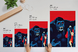 Poster na stenu King Kong