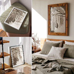 Retro plagát Červený červ