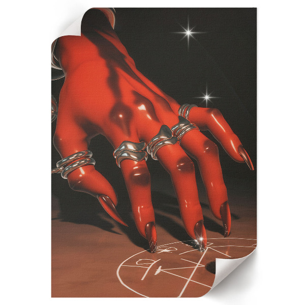 Poster na stenu Diablova ruka