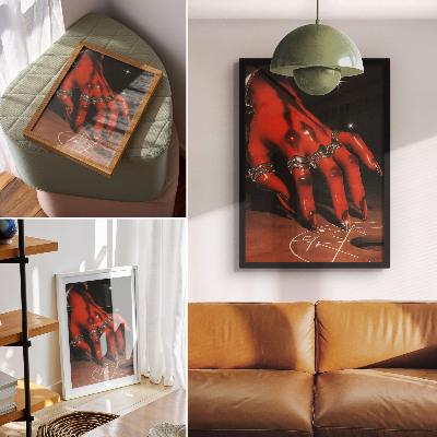 Poster na stenu Diablova ruka