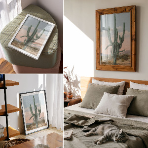 Plagát do obývačky Veľký kaktus