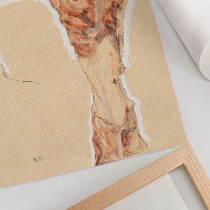 Retro plagát Nahý muž