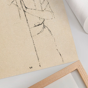 Retro plagát Portrét ženy