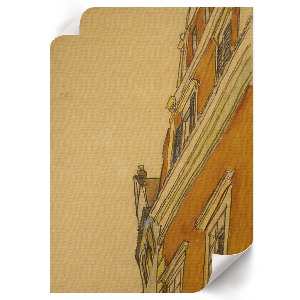 Plagát do obývačky Dom v Krumau