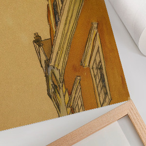 Plagát do obývačky Dom v Krumau